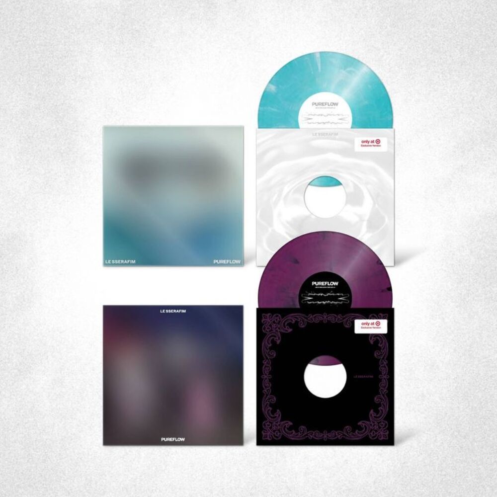 LE SSERAFIM - 2nd Studio Album ‘PUREFLOW’ pt.1 ( Vinyl)
